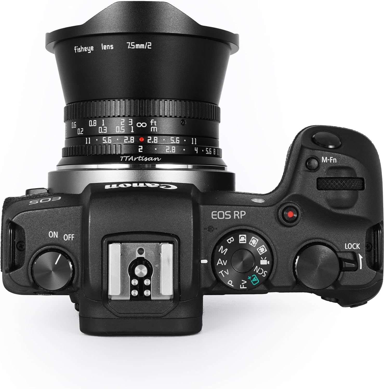 TTArtisan APS-C 7.5mm F2.0 Fisheye Lens with 180° Angle of View Half Frame Compatible with EOS-R Mount Cameras Like EOS R,EOS RP, EOS R5,EOS R6 Mirrorless Camera - Image 5